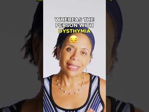 What is Dysthymia? #shorts