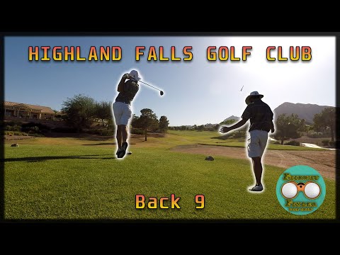 Highland Falls Golf Club Back 9 || Every Shot || 16 Handicap Average Golfer || Episode 1