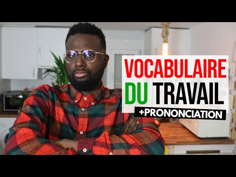 Vocabulaire en français 6/20 : le travail.