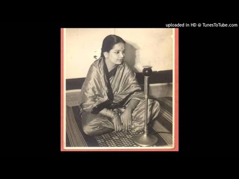 ML Vasanthakumari - ninnu vinA vErE gati - rItigauLa - GNB