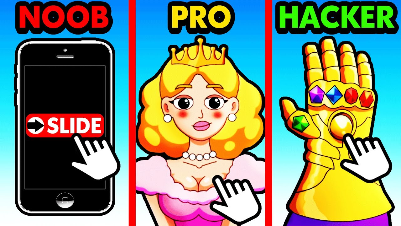 NOOB vs PRO vs HACKER MOVE