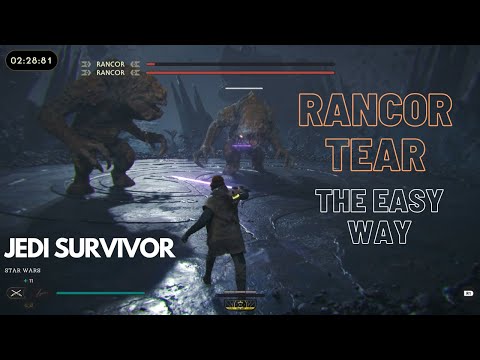 Jedi Survivor | Rancor Force Tear | Ultimate Cheese Guide | No Damage | Fast(ish)