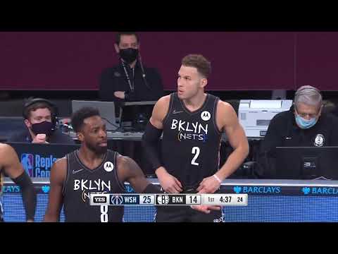 Blake Griffin Full Nets Debut vs Washington Wizards - 03/21/21 HD