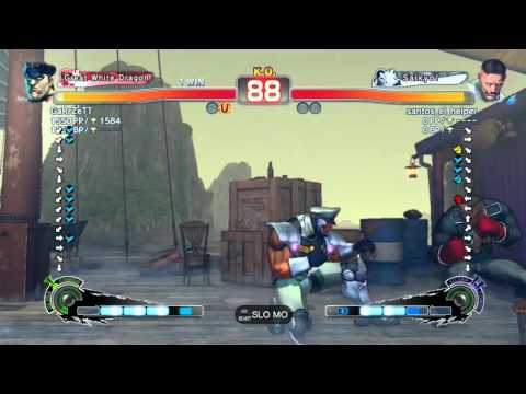 SSF4 AE: GaRrZeTT (Bison) vs santos_el_helper (Dudley)
