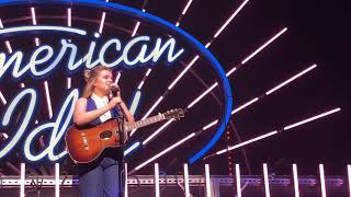 Maddie Poppe “Rainbow Connection” American Idol Live Tour 9/7/2018
