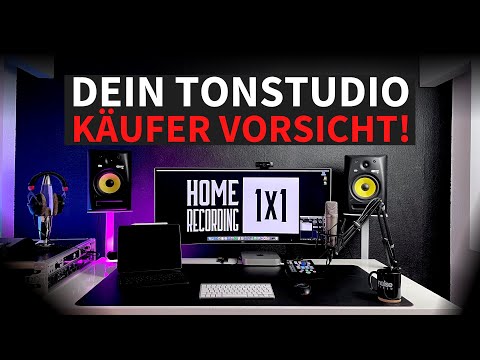 Homestudio einrichten - 7 unverzichtbare Dinge für dein Tonstudio (2025)