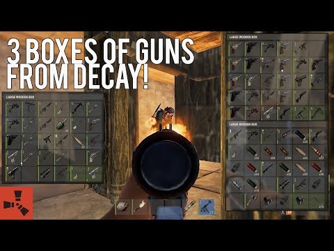 Finding AK's In Jackpot Decay Base! l Rust l
