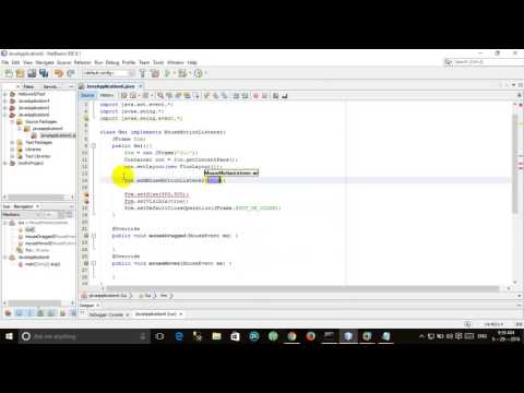 Mousemotionlistener Java