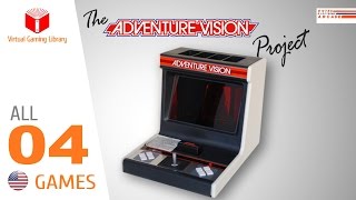 The Adventure Vision Project - All 04 Games - Every Game (US)
