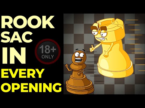 Sacrifice Your Rook in Every Opening to Win Fast 😬😬😬