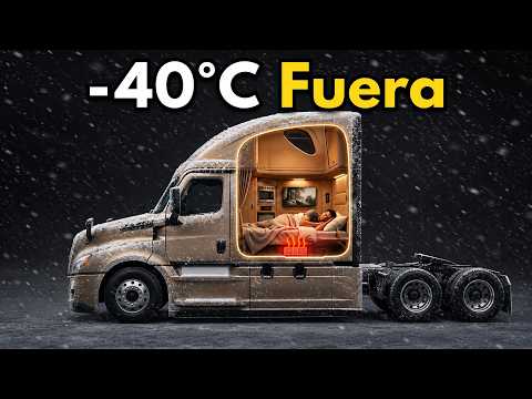 Cómo los Camioneros Sobreviven a Temperaturas de -40ºC