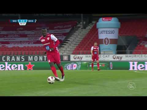 Gaetan Karlen GOAL Sion   Basel  1-0 21.05.2021