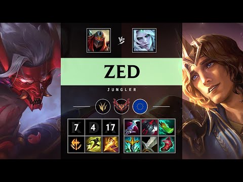 Zed Jungle vs Viego - EUW Grandmaster Patch 25.08