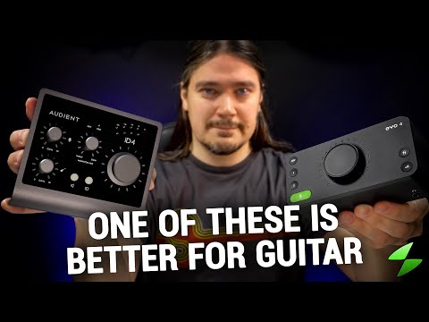 Audient iD4 vs EVO4: which one is better for guitar?