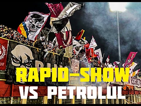 Rapid  - Petrolul. Atmosfera fantastică a suporterilor giulesteni