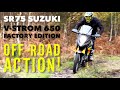 SR75 Suzuki V Strom 650 Factory Edition Off Road Action