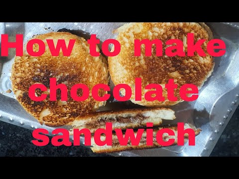 How to make chocolate sandwich #youtubefood @rupali.tasty_foodzone-youtube