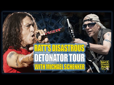 🐀⭐STEPHEN PEARCY REFLECTS ON RATT'S  DISASTROUS 1990 'DETONATOR' TOUR WITH MICHAEL SCHENKER.