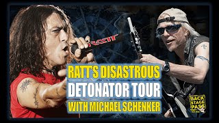 🐀⭐STEPHEN PEARCY REFLECTS ON RATT&#39;S  DISASTROUS 1990 &#39;DETONATOR&#39; TOUR WITH MICHAEL SCHENKER.