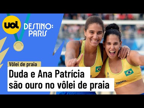 JOGOS PAN AMERICANOS  DUDA E ANA PATRÍCIA SÃO OURO NO VÔLEI DE PRAIA