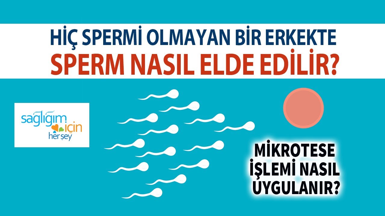 Erkekte Hiç Sperm Bulunmamasının Nedenleri