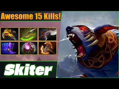 Skiter Ursa Carry 💪 Hardcore 15 Kills! Dota 2 DotaPulse Highlight Gameplay