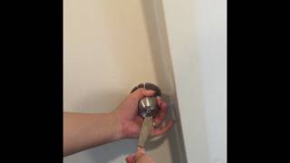 How To Unlock Toilet Door Without Key!