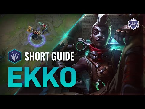 How to play Ekko Jungle | Mobalytics 4 Minute Short Guides