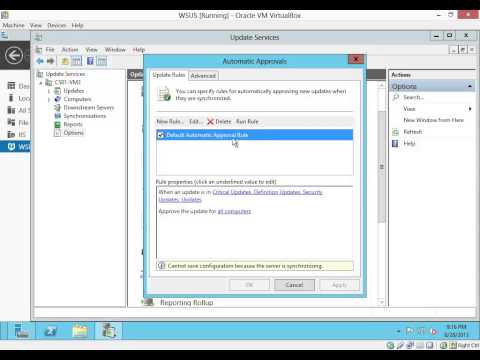 comment installer wsus sur windows server 2008