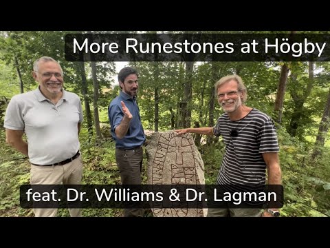 More Högby Runestones (with Drs. Williams and Lagman)