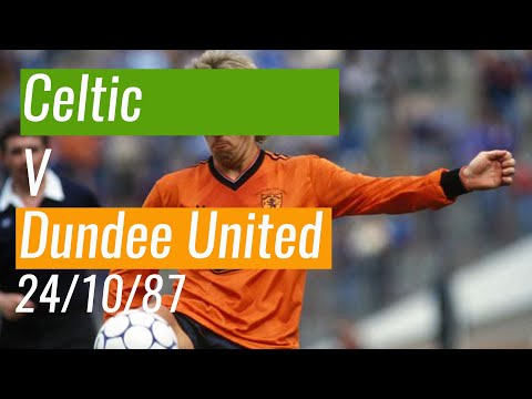 Celtic v Dundee United - 24/10/87 - Premier League