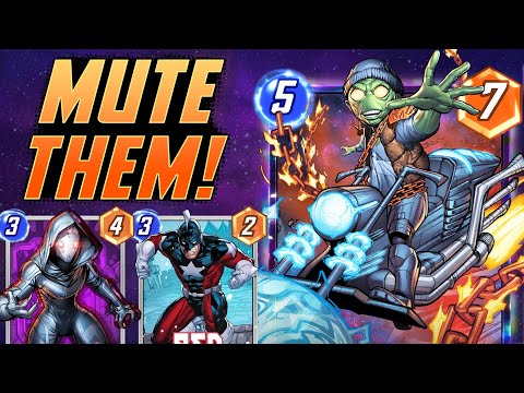 SILENCE THEIR CARDS. This Cosmic Ghost Rider deck is evil.