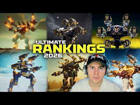 Ranking Every Ultimate Bot In War Robots | Worst To Best Rankings