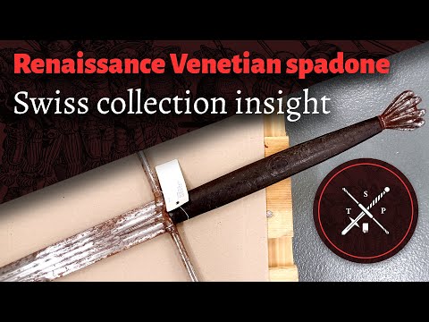Renaissance Venetian Spadone - Historical Sword in a Swiss collection
