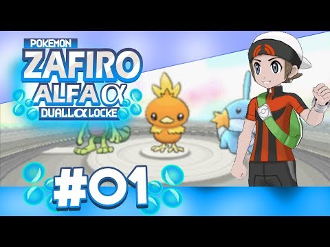 Pokémon Zafiro Alfa DualLocke EP 1 | CÓMO PERDER EN EL PRIMER EPISODIO