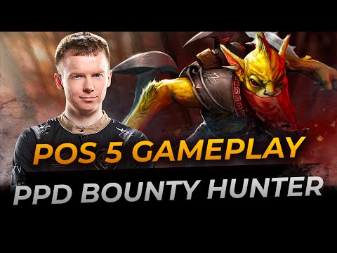 ppd Bounty Hunter Hard Support | Full Gameplay Dota 2 Replay