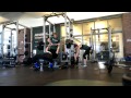 320# bench press PB @ 200# 