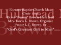 "God's Greatest Gift To Man" (1986) Ebenezer Baptist Church Mass Choir