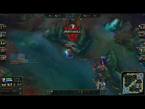 COMO CARREAR CON EZREAL 1 vs 9 PENTAKILL!!  🔥🔥 LEAGUE OF LEGENDS RANKEDS 🔥🔥 DRAKTAR 🤫🤫