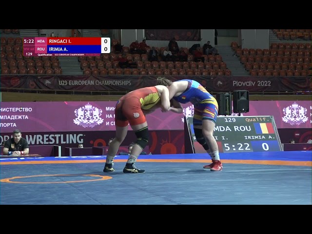 1736 | 129 | U23 WW 68kg | Qualif. | RINGACI Irina (MDA) | IRIMIA Adina Ionela (ROU)