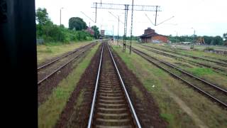 preview picture of video '[TLK85103 Gryf] Wyjazd ze stacji Świdwin'