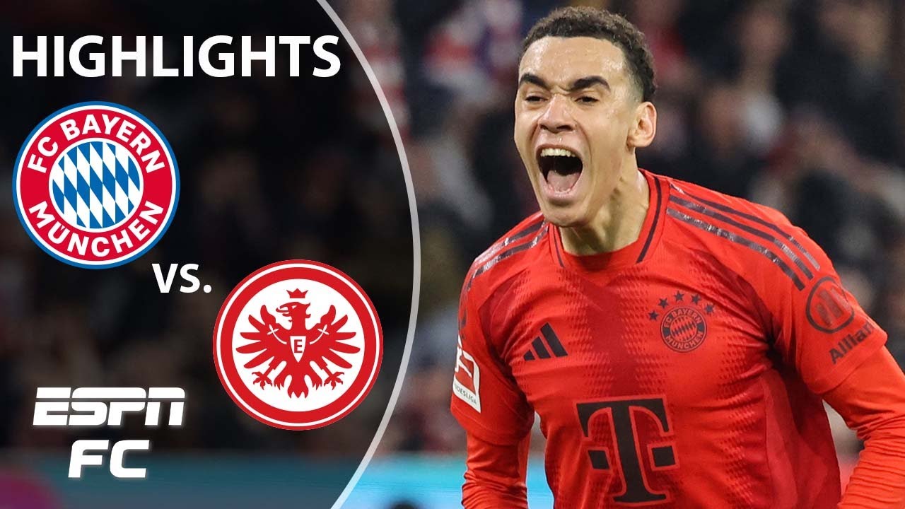 Bayern Munich vs. Eintracht Frankfurt | Bundesliga Highlights | ESPN FC