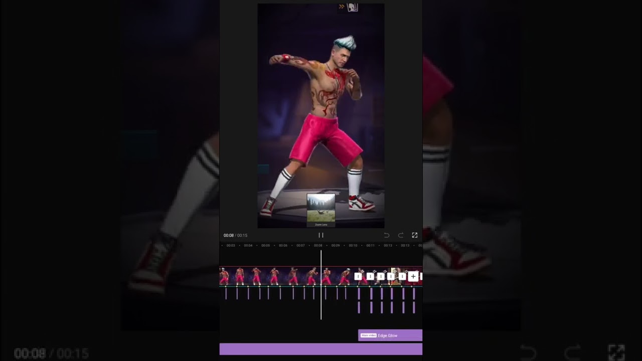 Ieva's Polka (Ievan Polkka) 🔥// Capcut editing tutorial, ff edit tutorial, lobby edit ff #shorts​