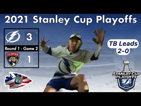Tampa Bay Lightning Fans REACTS | Round 1, Game 2 vs Panthers | 2021 Stanley Cup Playoffs