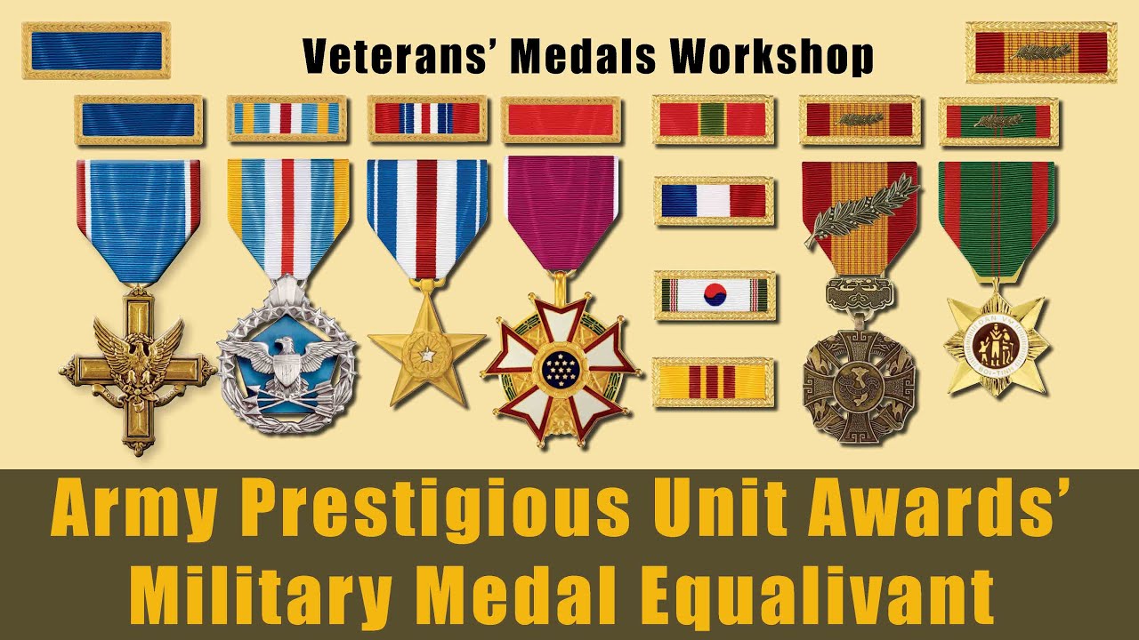 Army  Unit Awards and their Equivalent Personal Decorations will surprise you! Medals of America.