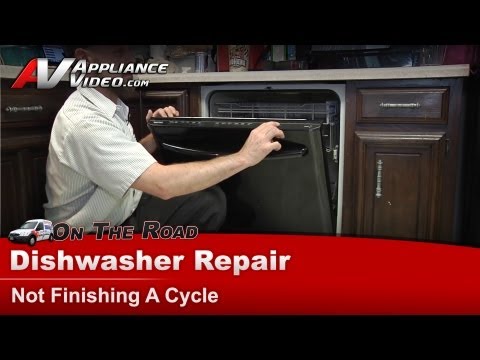 Maytag Dishwasher Repair - Does Not Finish a Cycle - Latch Seal Kit