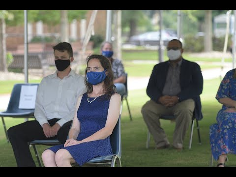 Tri-Alpha induction ceremony