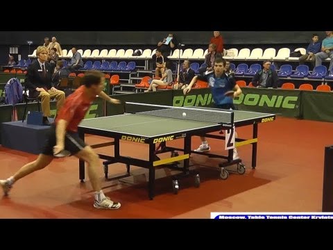 Andrey BAYBULDIN vs Igor RUBTSOV Russian Premier League Playoff Table Tennis