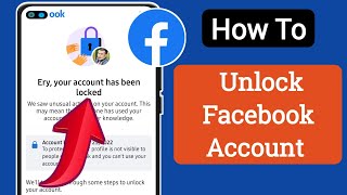 How To Unlock Facebook Account ( 2024) | Fix Your Account Has Been Locked Facebook |