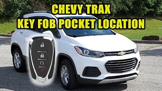 2013–2022 Chevrolet Trax :  Key Fob Pocket Location + Fix No Remote Detected